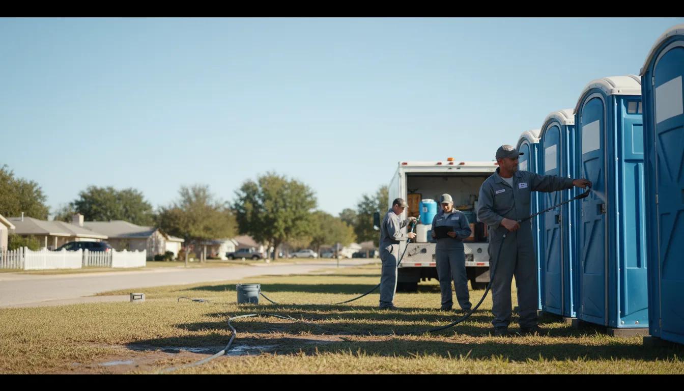 Long-Term Portable Toilet Rental in Comptche, CA near me